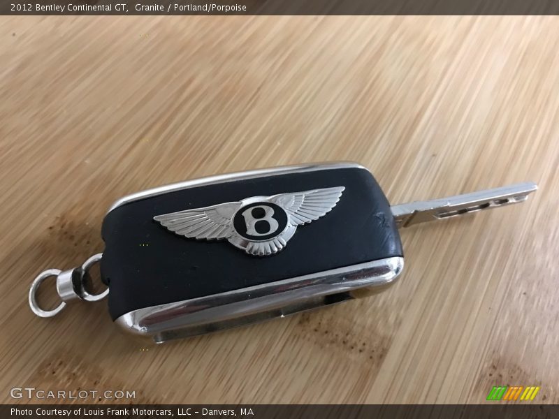 Keys of 2012 Continental GT 