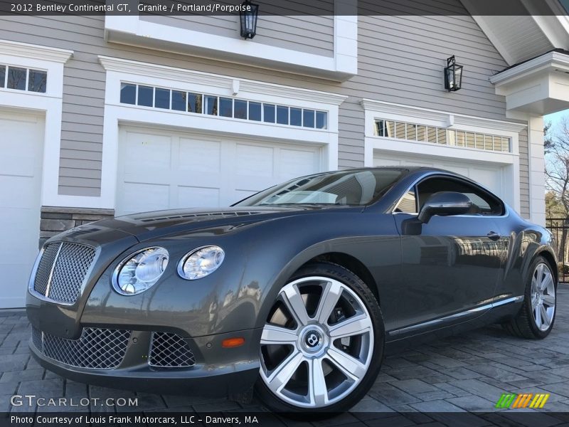 Front 3/4 View of 2012 Continental GT 