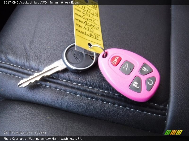 Summit White / Ebony 2017 GMC Acadia Limited AWD