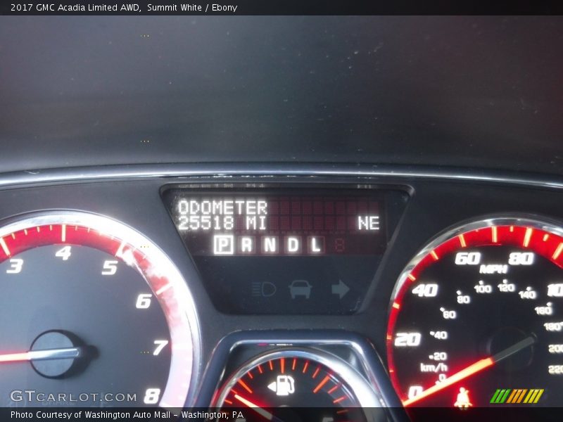 Summit White / Ebony 2017 GMC Acadia Limited AWD