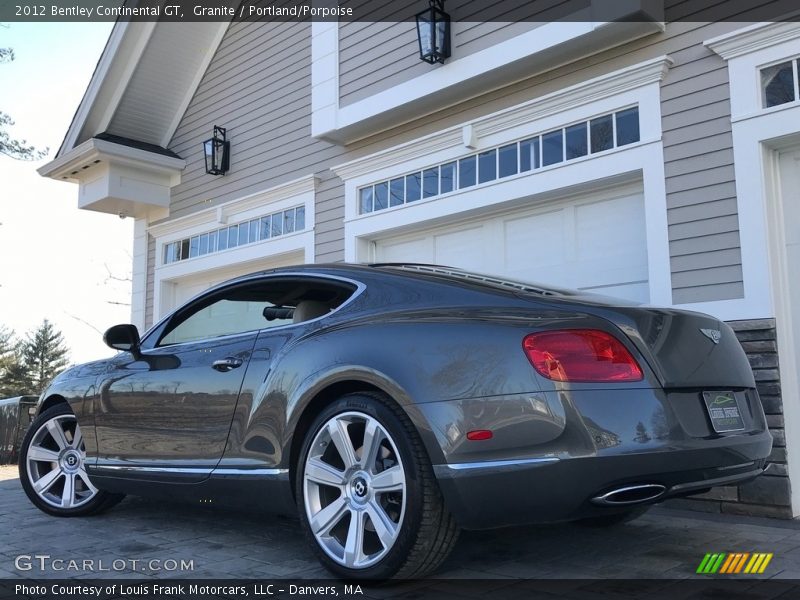 Granite / Portland/Porpoise 2012 Bentley Continental GT