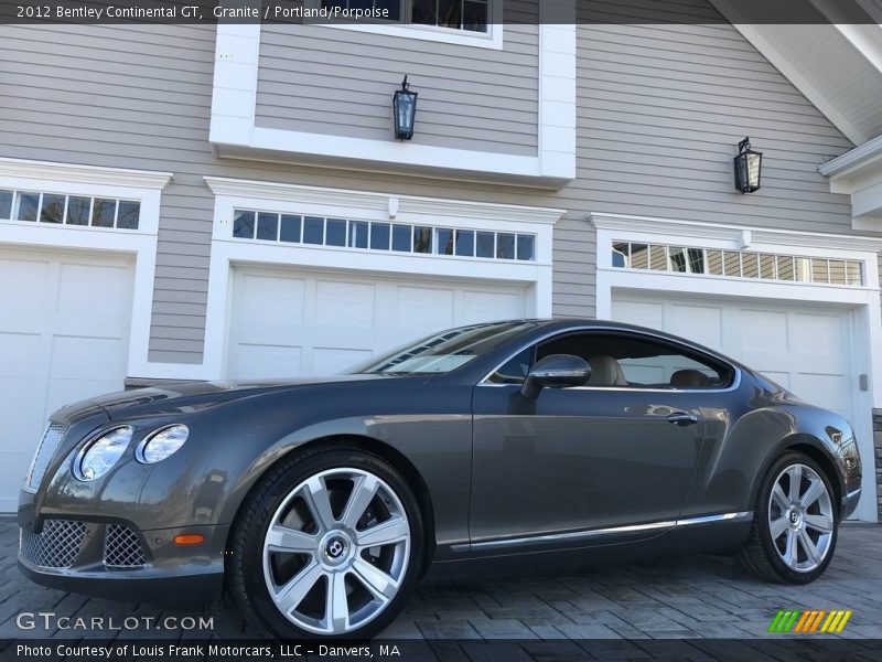 Granite / Portland/Porpoise 2012 Bentley Continental GT