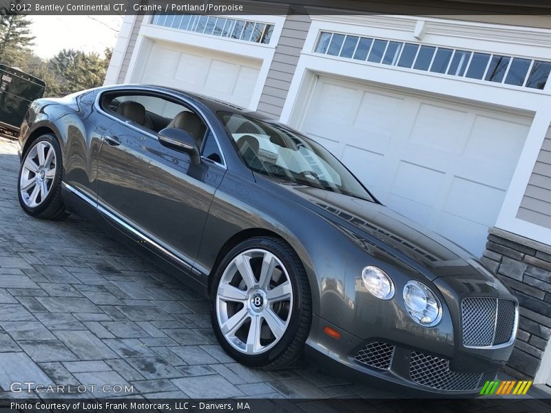 Granite / Portland/Porpoise 2012 Bentley Continental GT