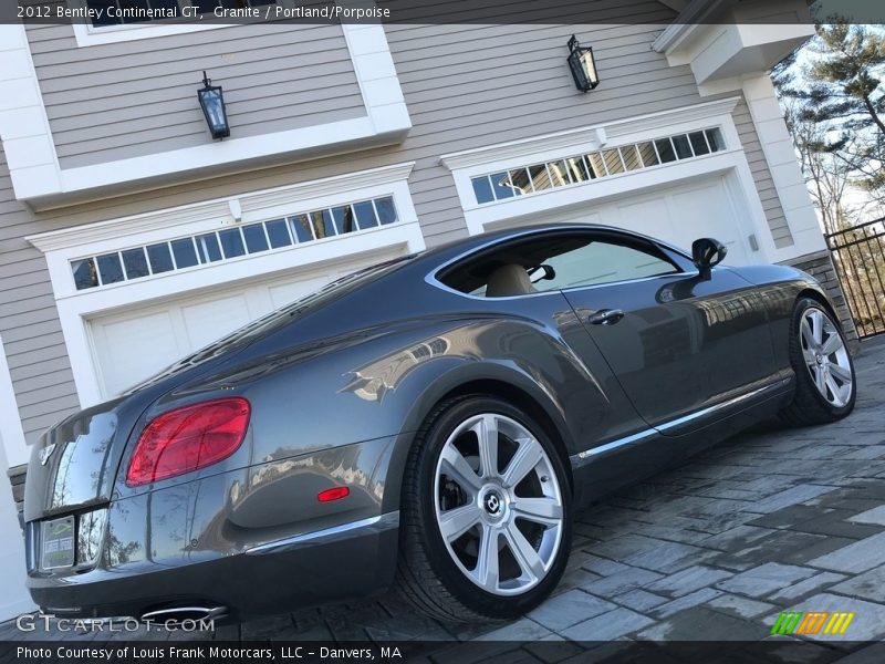 Granite / Portland/Porpoise 2012 Bentley Continental GT