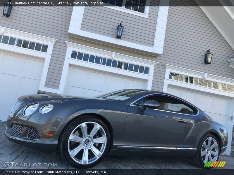 Granite / Portland/Porpoise 2012 Bentley Continental GT
