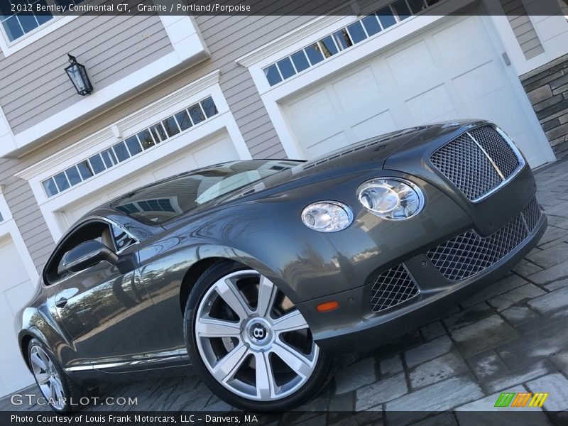 Granite / Portland/Porpoise 2012 Bentley Continental GT