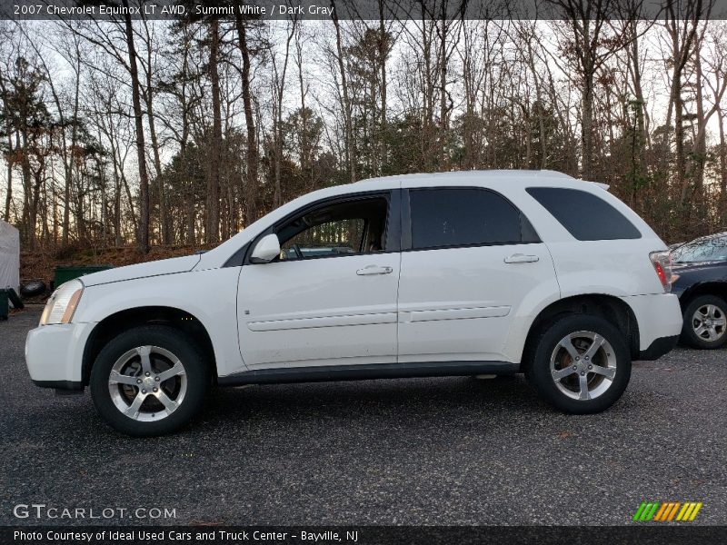Summit White / Dark Gray 2007 Chevrolet Equinox LT AWD