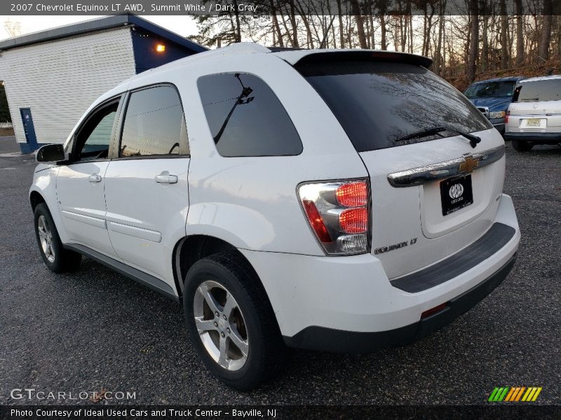 Summit White / Dark Gray 2007 Chevrolet Equinox LT AWD
