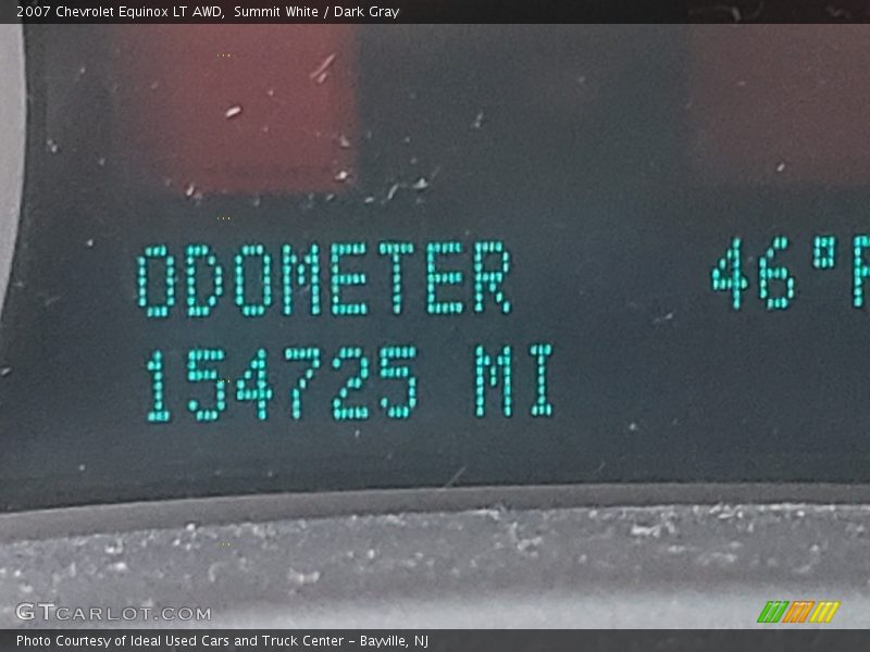 Summit White / Dark Gray 2007 Chevrolet Equinox LT AWD