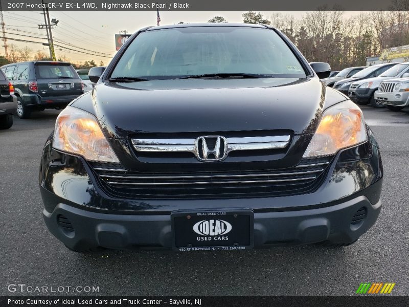 Nighthawk Black Pearl / Black 2007 Honda CR-V EX-L 4WD