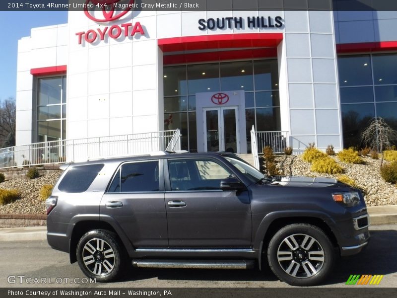 Magnetic Gray Metallic / Black 2014 Toyota 4Runner Limited 4x4