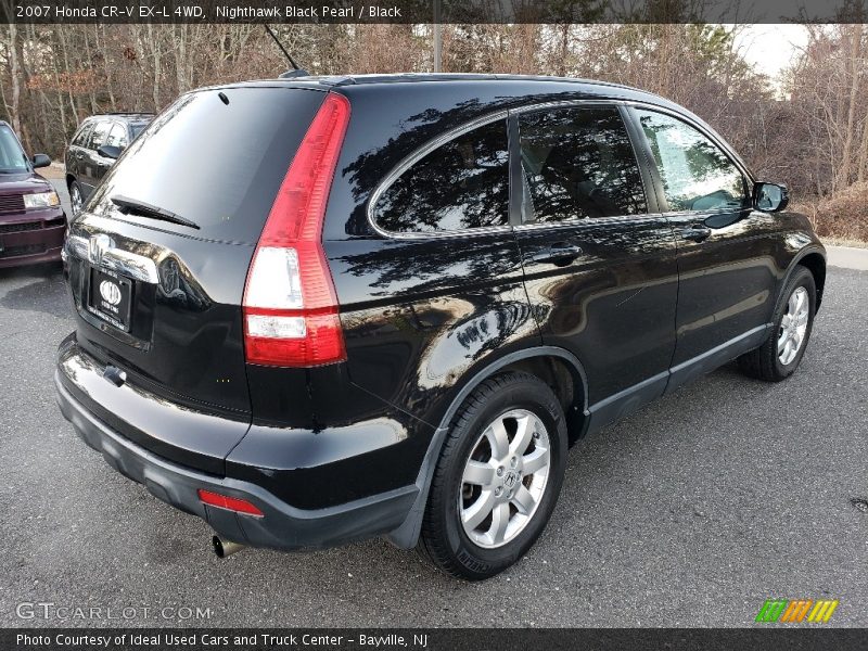 Nighthawk Black Pearl / Black 2007 Honda CR-V EX-L 4WD