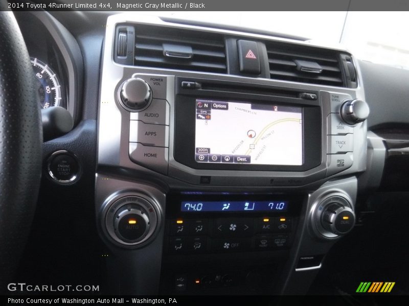 Magnetic Gray Metallic / Black 2014 Toyota 4Runner Limited 4x4