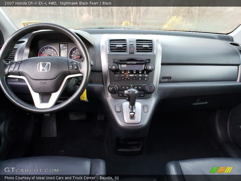 Nighthawk Black Pearl / Black 2007 Honda CR-V EX-L 4WD