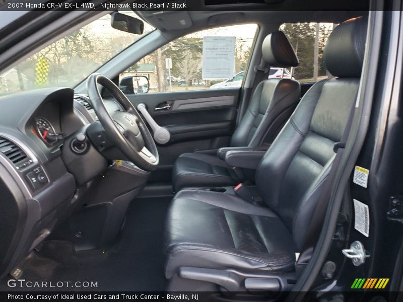 Nighthawk Black Pearl / Black 2007 Honda CR-V EX-L 4WD