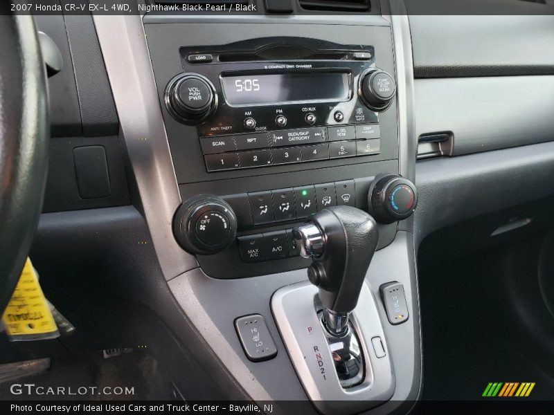 Nighthawk Black Pearl / Black 2007 Honda CR-V EX-L 4WD