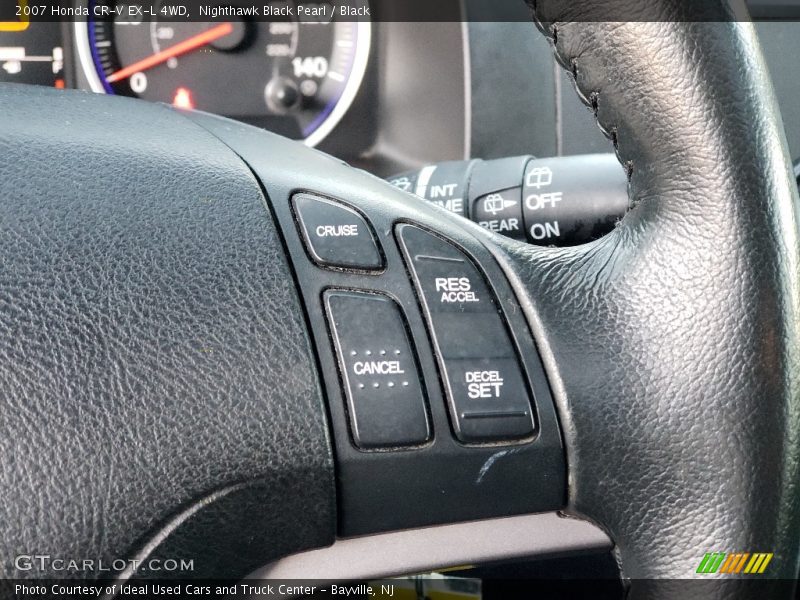 Nighthawk Black Pearl / Black 2007 Honda CR-V EX-L 4WD
