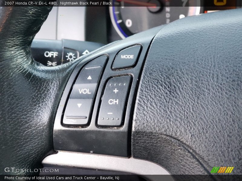 Nighthawk Black Pearl / Black 2007 Honda CR-V EX-L 4WD
