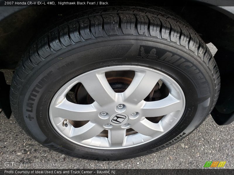 Nighthawk Black Pearl / Black 2007 Honda CR-V EX-L 4WD