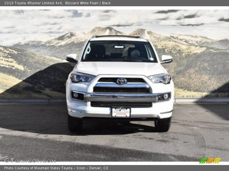 Blizzard White Pearl / Black 2019 Toyota 4Runner Limited 4x4
