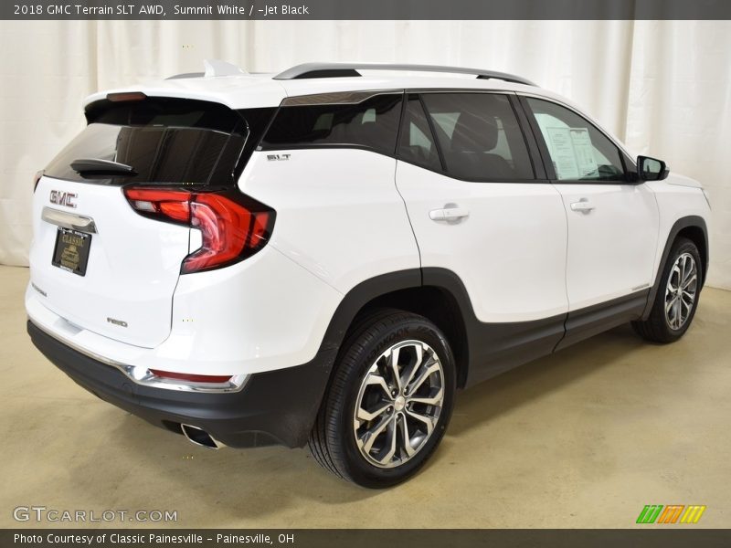 Summit White / ­Jet Black 2018 GMC Terrain SLT AWD