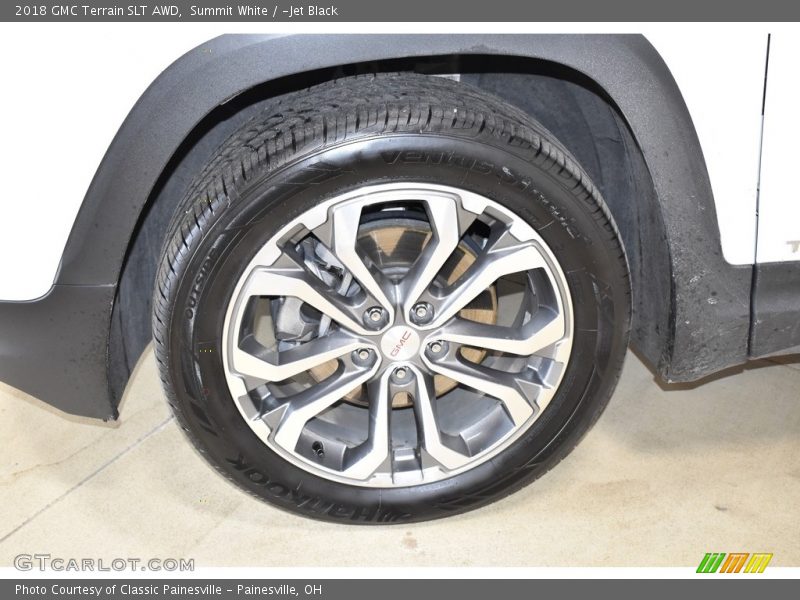 Summit White / ­Jet Black 2018 GMC Terrain SLT AWD