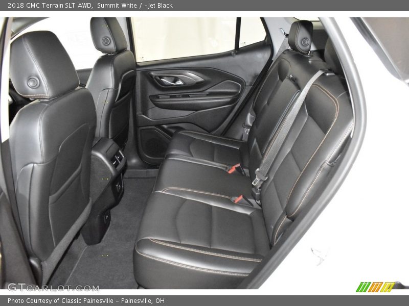 Summit White / ­Jet Black 2018 GMC Terrain SLT AWD