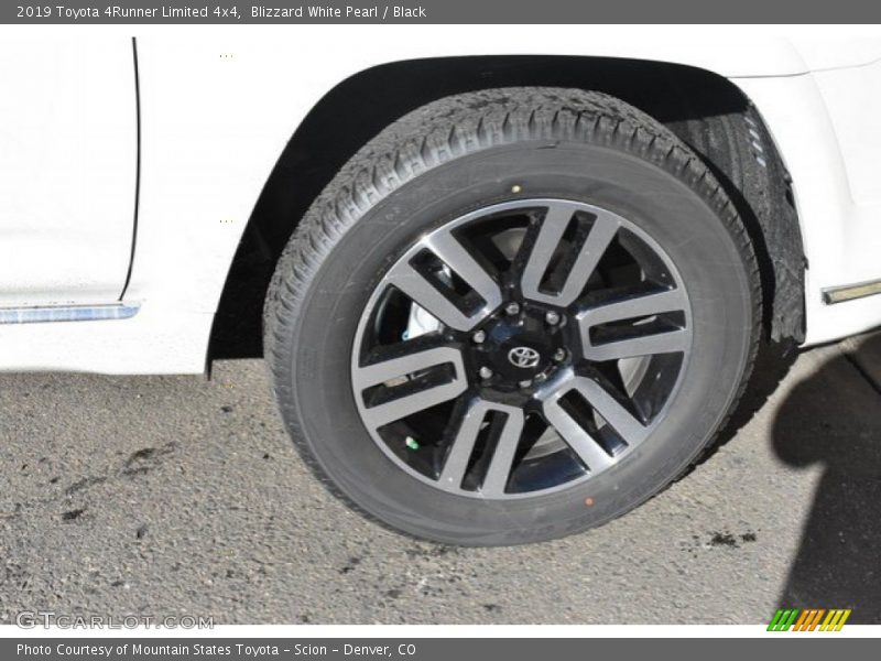 Blizzard White Pearl / Black 2019 Toyota 4Runner Limited 4x4