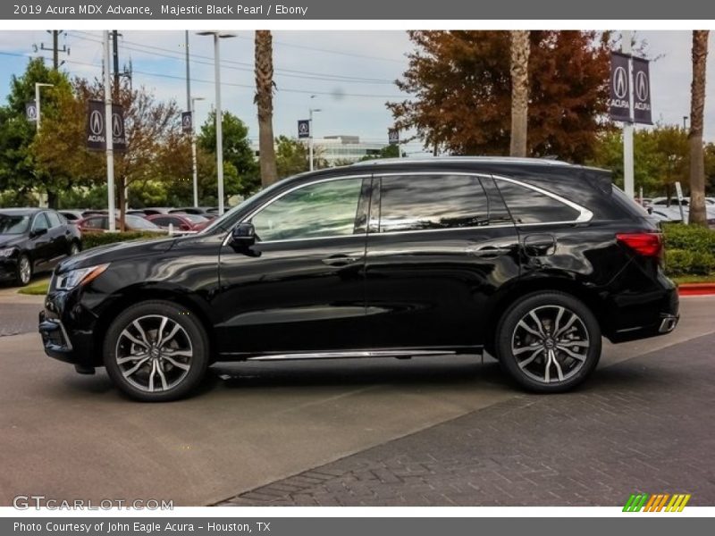 Majestic Black Pearl / Ebony 2019 Acura MDX Advance