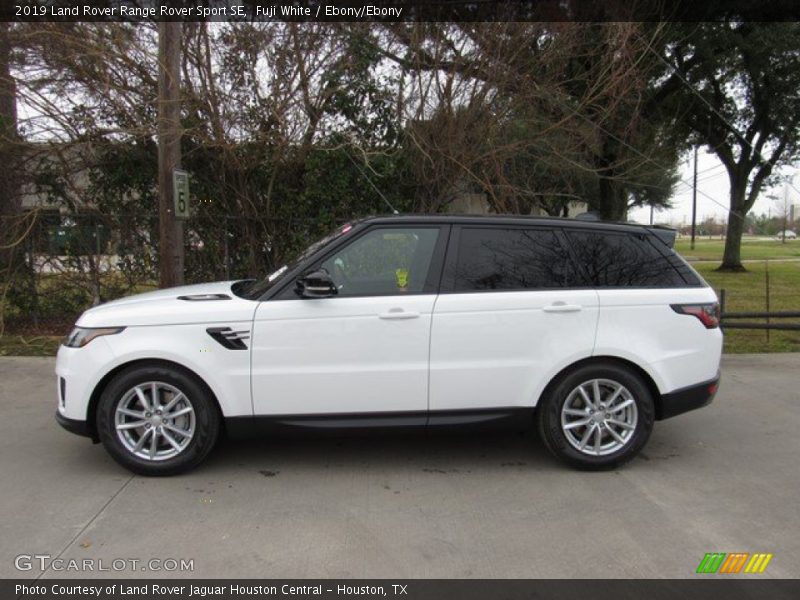 Fuji White / Ebony/Ebony 2019 Land Rover Range Rover Sport SE