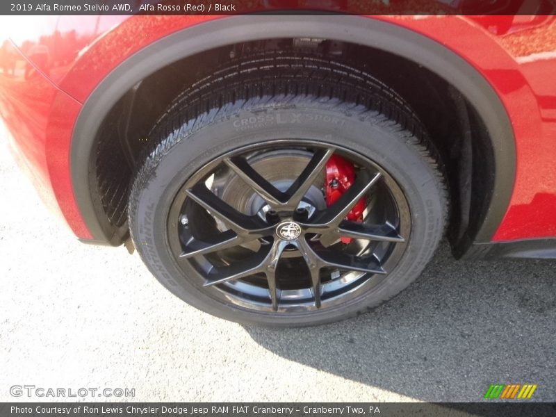 Alfa Rosso (Red) / Black 2019 Alfa Romeo Stelvio AWD