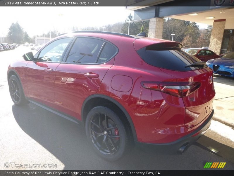 Alfa Rosso (Red) / Black 2019 Alfa Romeo Stelvio AWD