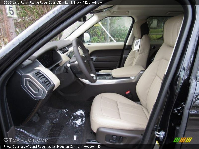 Narvik Black / Ebony/Ivory 2019 Land Rover Range Rover Sport SE