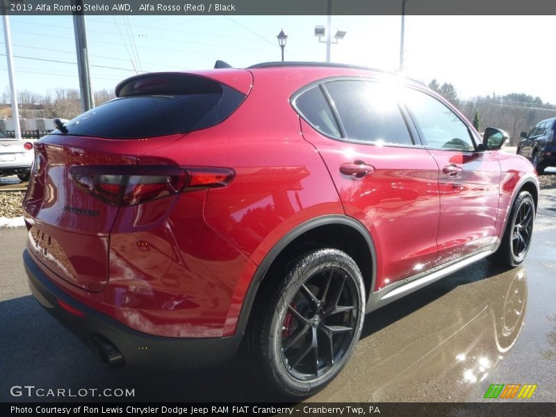 Alfa Rosso (Red) / Black 2019 Alfa Romeo Stelvio AWD