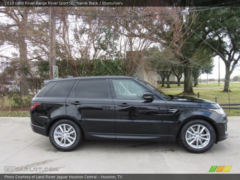 Narvik Black / Ebony/Ivory 2019 Land Rover Range Rover Sport SE