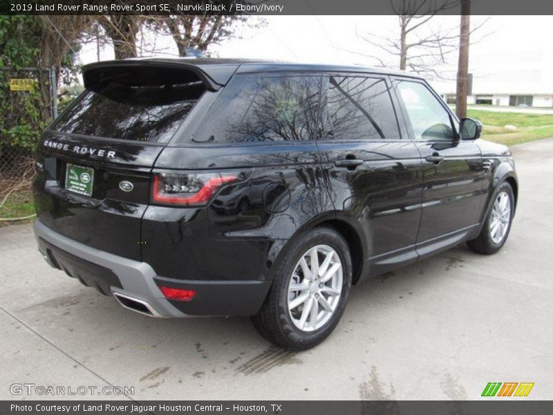 Narvik Black / Ebony/Ivory 2019 Land Rover Range Rover Sport SE