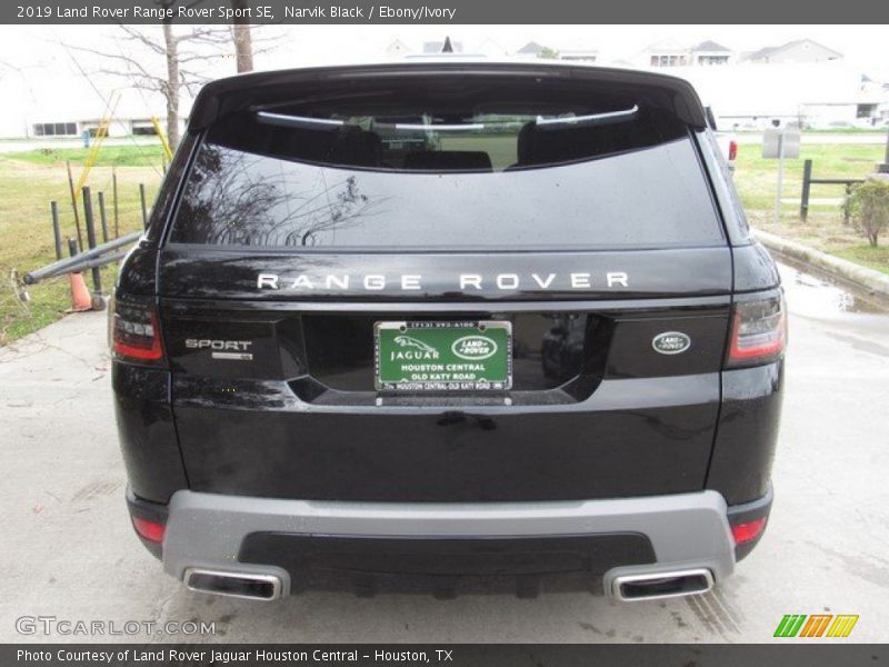 Narvik Black / Ebony/Ivory 2019 Land Rover Range Rover Sport SE