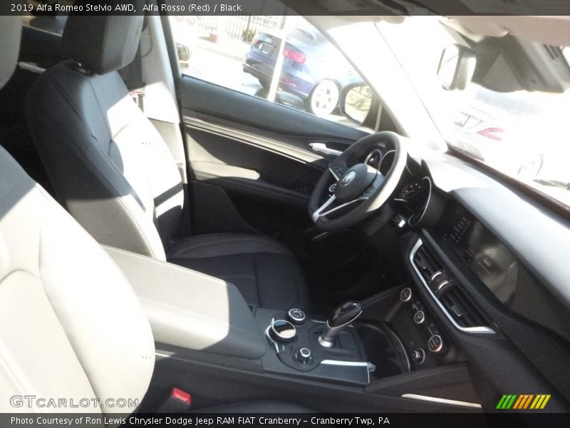 Alfa Rosso (Red) / Black 2019 Alfa Romeo Stelvio AWD