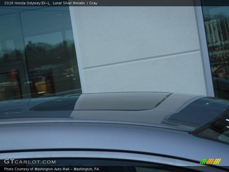 Lunar Silver Metallic / Gray 2016 Honda Odyssey EX-L