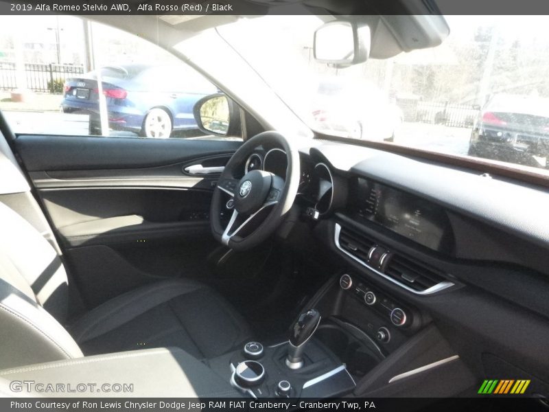 Alfa Rosso (Red) / Black 2019 Alfa Romeo Stelvio AWD