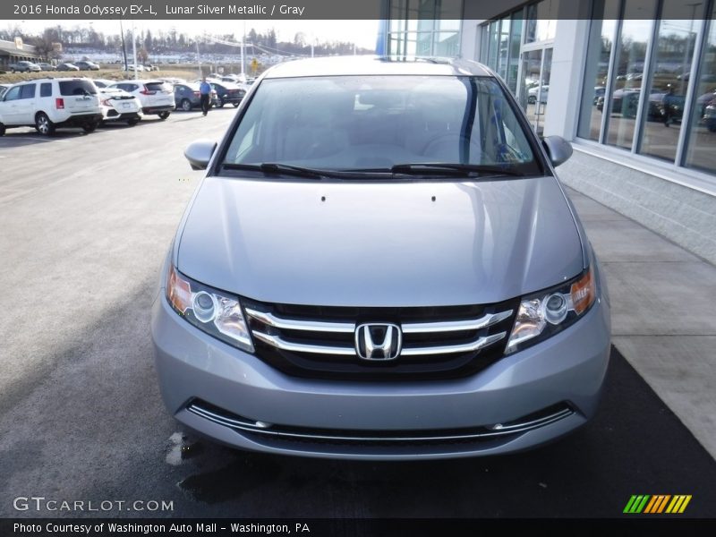 Lunar Silver Metallic / Gray 2016 Honda Odyssey EX-L