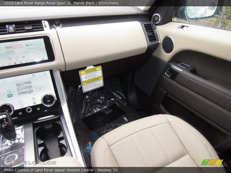 Narvik Black / Ebony/Ivory 2019 Land Rover Range Rover Sport SE