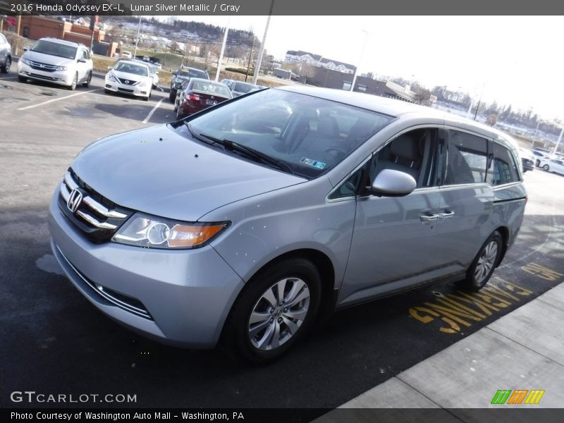 Lunar Silver Metallic / Gray 2016 Honda Odyssey EX-L