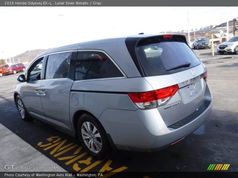 Lunar Silver Metallic / Gray 2016 Honda Odyssey EX-L