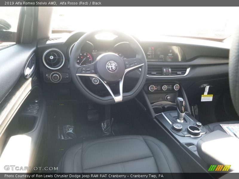 Alfa Rosso (Red) / Black 2019 Alfa Romeo Stelvio AWD
