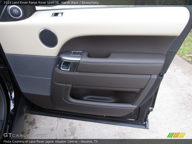Narvik Black / Ebony/Ivory 2019 Land Rover Range Rover Sport SE