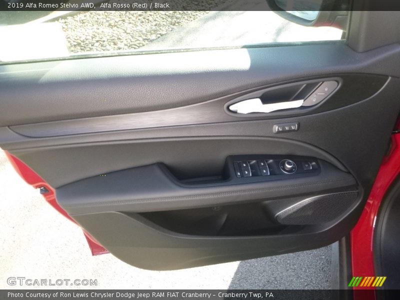 Alfa Rosso (Red) / Black 2019 Alfa Romeo Stelvio AWD