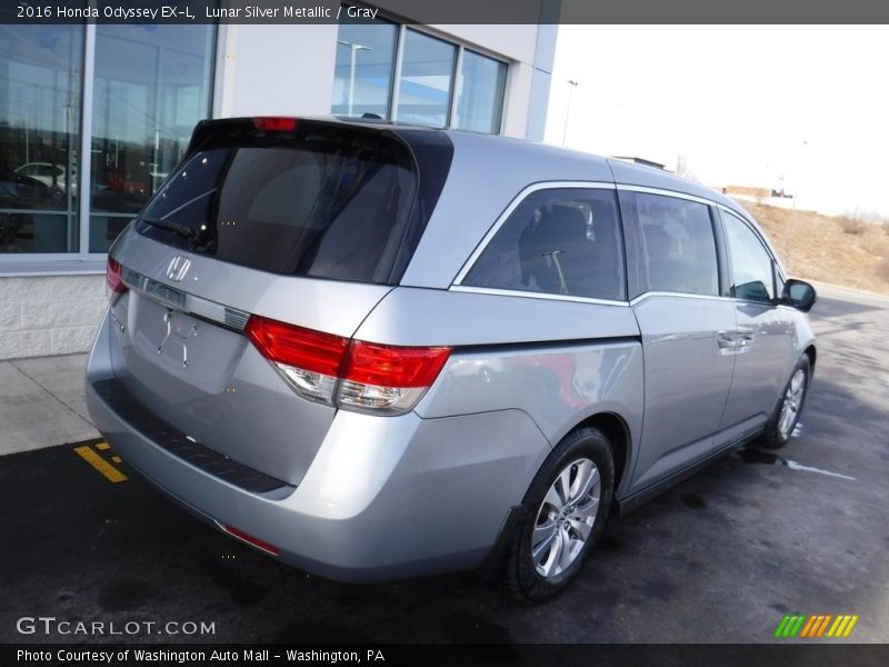 Lunar Silver Metallic / Gray 2016 Honda Odyssey EX-L