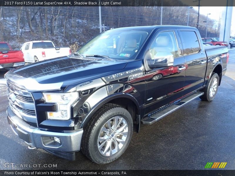 Shadow Black / Light Camel 2017 Ford F150 Lariat SuperCrew 4X4