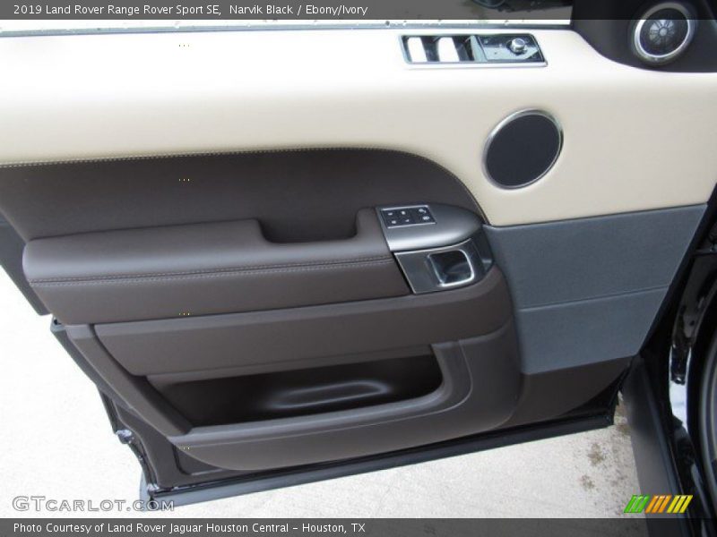 Narvik Black / Ebony/Ivory 2019 Land Rover Range Rover Sport SE